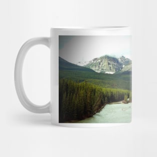 Canadian Rocky Mountains Bow River Banff Alberta Canada Mug